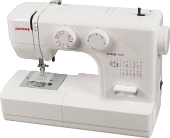 Швейная машина Janome Juno 1512 белый - купить недорого с доставкой в интернет-магазине