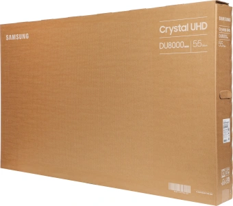 Телевизор LED Samsung 55" UE55DU8000UXRU Series 8 черный 4K Ultra HD 60Hz DVB-T2 DVB-C DVB-S2 USB WiFi Smart TV - купить недорого с доставкой в интернет-магазине