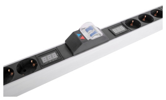 Блок распределения питания Rem R-32-2X(10S-6C19-A-AM)-1820-K верт.размещ. 20xSchuko 12xC19 базовые 32A клеммная колодка - купить недорого с доставкой в интернет-магазине