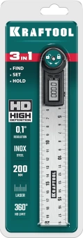 Угольник Kraftool 34682 разметочный дл.20см - купить недорого с доставкой в интернет-магазине