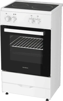 Плита Электрическая Darina 1F 5604 W белый - купить недорого с доставкой в интернет-магазине