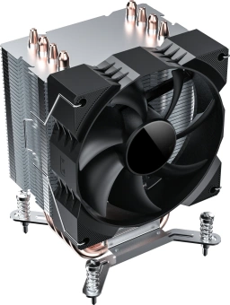 Устройство охлаждения(кулер) Digma D-CPC130-PWM1 Soc-AM5/AM4/1200/1700/1851 черный 4-pin Al+Cu 130W OEM - купить недорого с доставкой в интернет-магазине