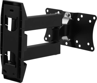 Кронштейн для телевизора Holder LCDS-5065 черный 19"-32" макс.30кг настенный поворот и наклон - купить недорого с доставкой в интернет-магазине