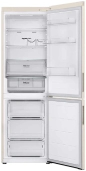 Холодильник LG GC-B459AEMW 2-хкамерн. бежевый инвертер - купить недорого с доставкой в интернет-магазине