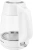 Чайник электрический Polaris PWK 1760CGL 1.7л. 2150Вт белый корпус: стекло/металл - купить недорого с доставкой в интернет-магазине