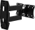 Кронштейн для телевизора Holder LCDS-5065 черный 19"-32" макс.30кг настенный поворот и наклон - купить недорого с доставкой в интернет-магазине