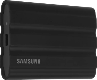 Накопитель SSD Samsung Original USB-C 1TB MU-PE1T0S/WW Shield T7 1.8" черный - купить недорого с доставкой в интернет-магазине