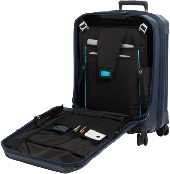 Чемодан Piquadro PQ LIGHT BV7245PQL/BLUO 40x23x55см 47л. 4.66кг. поликарбонат синий - купить недорого с доставкой в интернет-магазине
