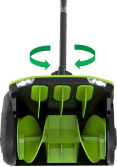 Снегоуборщик электр. Greenworks GD40SS2 1.4кВт - купить недорого с доставкой в интернет-магазине