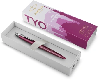 Ручка шариков. Parker Jotter Global Icons SE Tokyo K179 (2198195) розовый M син. черн. подар.кор. - купить недорого с доставкой в интернет-магазине