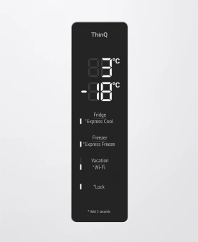 Холодильник LG GC-B509FQQW 2-хкамерн. белый инвертер - купить недорого с доставкой в интернет-магазине