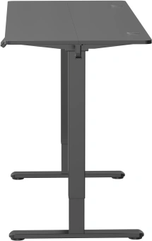 Стол для компьютера Cactus CS-EDL-BBK столешница ДСП черный каркас черный 160x71x60см - купить недорого с доставкой в интернет-магазине