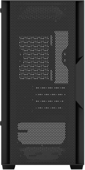 Корпус Оклик OCC-MN307 черный без БП mATX 8x120mm 2xUSB2.0 1xUSB3.0 audio bott PSU - купить недорого с доставкой в интернет-магазине