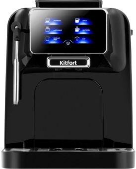 Кофемашина Kitfort КТ-7472 1480Вт черный - купить недорого с доставкой в интернет-магазине