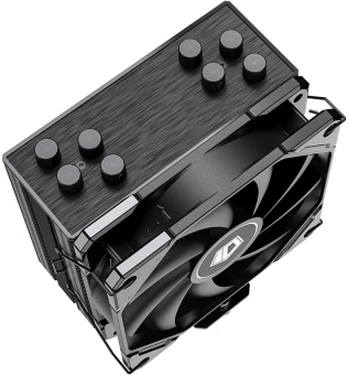 Устройство охлаждения(кулер) ID-Cooling SE-224-XTS Soc-AM5/AM4/1200/1700/1851 черный 4-pin 29dB Al+Cu 220W 650gr Bulk (SE-224-XTS BLACK BULK) - купить недорого с доставкой в интернет-магазине