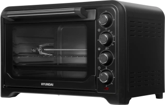 Мини-печь Hyundai MIO-HY105 45л. 2000Вт черный - купить недорого с доставкой в интернет-магазине