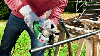 Углошлифовальная машина Bosch PWS 650-125 650Вт 11000об/мин рез.шпин.:M14 d=125мм (06034110R0) - купить недорого с доставкой в интернет-магазине