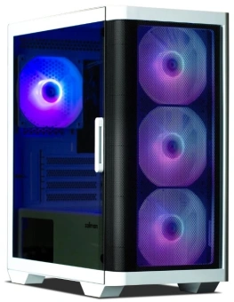 Корпус Zalman M4 белый без БП mATX 4x120mm 2x140mm 1xUSB2.0 2xUSB3.0 audio bott PSU - купить недорого с доставкой в интернет-магазине