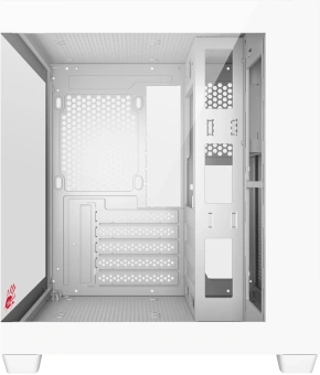 Корпус Bloody CC-121 белый без БП mATX 7x120mm 1xUSB2.0 1xUSB3.0 audio - купить недорого с доставкой в интернет-магазине