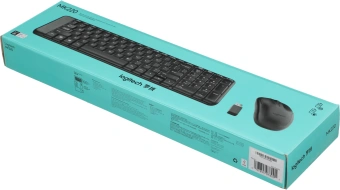 Клавиатура + мышь Logitech MK220 клав:черный мышь:черный USB беспроводная (920-003236) - купить недорого с доставкой в интернет-магазине