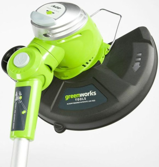 Триммер электрический Greenworks G40LT аккум. разбор.штан. реж.эл.:леска - купить недорого с доставкой в интернет-магазине