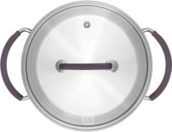 Кастрюля Rondell Akzent RDS-1388 3.1л. d=20см (с крышкой) стальной - купить недорого с доставкой в интернет-магазине