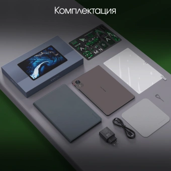 Планшет Digma Pro Infinity G85 (2.0) 8C RAM6Gb ROM128Gb 10.1" In-Cell 1920x1200 4G 2Sim Android 14 темно-серый 13Mpix 5Mpix BT WiFi microSD 256Gb 7000mAh - купить недорого с доставкой в интернет-магазине