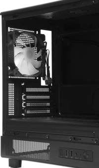 Корпус Accord ACC-ZM3B черный без БП mATX 4x120mm 2x140mm 2xUSB2.0 1xUSB3.0 audio bott PSU - купить недорого с доставкой в интернет-магазине