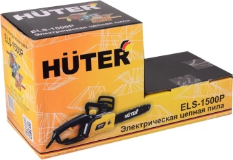Цепная пила Huter ELS-1500P от сети 1500Вт дл.шины:12" (30cm) (70/10/4) - купить недорого с доставкой в интернет-магазине