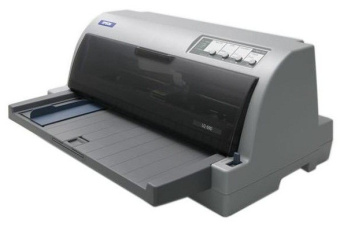 Принтер матричный Epson LQ-690 Flatbed (C11CJ82402/C11CA13041/13051) серый - купить недорого с доставкой в интернет-магазине