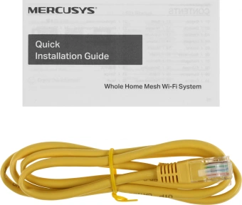 Бесшовный Mesh роутер Mercusys Halo H80X(3-pack) AX3000 10/100/1000BASE-TX белый (упак.:3шт) - купить недорого с доставкой в интернет-магазине