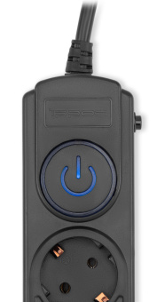 Сетевой фильтр Ippon BK-6-EU-3-16-B 3м (6 розеток) черный (коробка) - купить недорого с доставкой в интернет-магазине