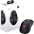 Мышь MSI Versa Pro W + Dock Pro черный оптическая 26000dpi беспров. BT/Radio USB 9but (S12-4301370-CLA) - купить недорого с доставкой в интернет-магазине