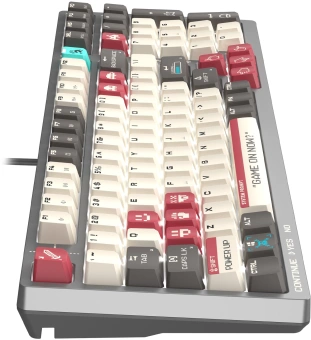 Клавиатура A4Tech S98 Pixels механическая серый/бежевый USB for gamer LED (S98) кабель 1.8м - купить недорого с доставкой в интернет-магазине