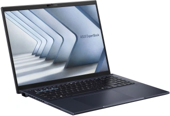Ноутбук Asus ExpertBook B5 B5604CMA-QY0243X Core Ultra 7 155U 16Gb SSD1Tb Intel Graphics 16" IPS WQXGA (2560x1600) Windows 11 Professional black WiFi BT Cam (90NX0751-M00950) - купить недорого с доставкой в интернет-магазине