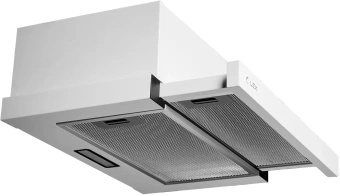 Вытяжка встраиваемая Lex Hide 600 белый управление: кнопочное (1 мотор) - купить недорого с доставкой в интернет-магазине