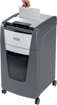 Шредер Rexel Optimum AutoFeed 300X черный с автоподачей (секр.P-4) фрагменты 300лист. 60лтр. скрепки скобы пл.карты - купить недорого с доставкой в интернет-магазине