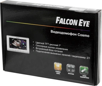 Видеодомофон Falcon Eye Cosmo белый - купить недорого с доставкой в интернет-магазине
