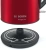 Чайник электрический Bosch TWK3P424 1.7л. 2400Вт красный корпус: нерж.сталь/пластик - цена, купить или заказать с доставкой в интернет-магазине Чайник электрический Bosch TWK3P424 1.7л. 2400Вт красный корпус: нерж.сталь/пластик - купить недорого с доставкой в интернет-магазине