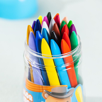 Мелки пластик. Deli EC222-12 Color Kids трехгр. 12цв. (12шт) пласт.туб. гол. - купить недорого с доставкой в интернет-магазине