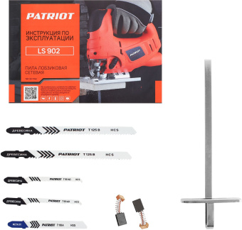 Лобзик Patriot LS 902 800Вт 3000ходов/мин от электросети - купить недорого с доставкой в интернет-магазине