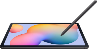 Планшет Samsung Galaxy Tab S6 Lite SM-P625 1280 (2.4) 8C RAM4Gb ROM128Gb 10.4" TFT 2000x1200 3G 4G Android 14 серый 8Mpix 5Mpix BT GPS WiFi Touch microSD 1Tb 7040mAh - купить недорого с доставкой в интернет-магазине