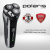 Бритва роторная Polaris PMR 0305R wet&dry PRO 5 blades реж.эл.:3 питан.:аккум. черный - купить недорого с доставкой в интернет-магазине