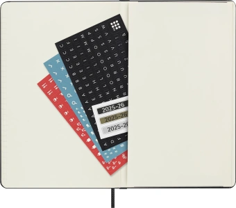 Ежедневник Moleskine ACADEMIC Large 130х210мм датир.18мес 592стр. черный - купить недорого с доставкой в интернет-магазине