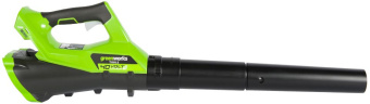 Воздуходувка Greenworks G40ABK4 пит.:от аккум. зеленый/черный - купить недорого с доставкой в интернет-магазине