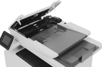 МФУ лазерный HP LaserJet Pro 4103fdw (2Z629A) A4 Duplex Net WiFi белый - купить недорого с доставкой в интернет-магазине