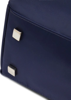 Рюкзак женский Piquadro Lyra CA4576W92T/BLU темно-синий нейлон/натур.кожа - купить недорого с доставкой в интернет-магазине