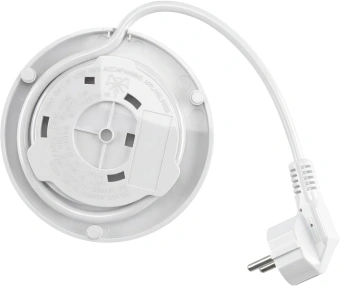 Чайник электрический Polaris PWK 0723DDW 1.7л. 2400Вт белый корпус: пластик - купить недорого с доставкой в интернет-магазине