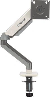 Кронштейн для мониторов ЖК Digma D-MM101 серый 17"-32" макс.9кг крепление к столешнице поворот и наклон - купить недорого с доставкой в интернет-магазине