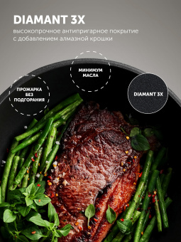 Набор посуды Polaris EasyKeep 4DG 4 предмета (018546) - купить недорого с доставкой в интернет-магазине